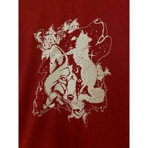 Red Wolf Graphic Tee T-Shirt NWOT Sz 3XL